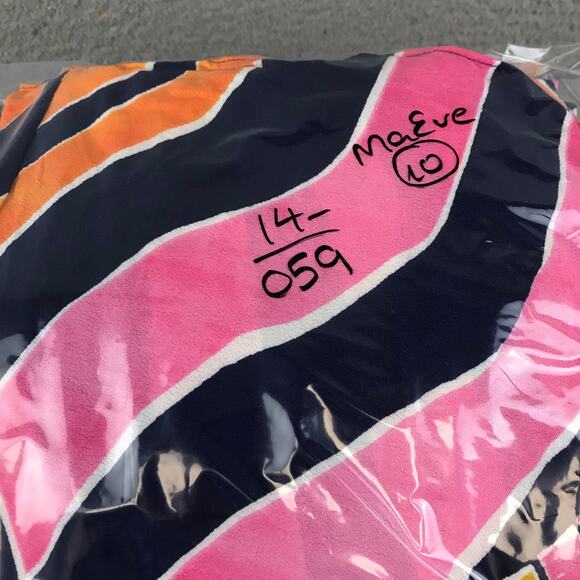 Anthropologie Maeve Finley Wide Leg Colorful Jumpsuit Size 10 - Picture 11 of 11